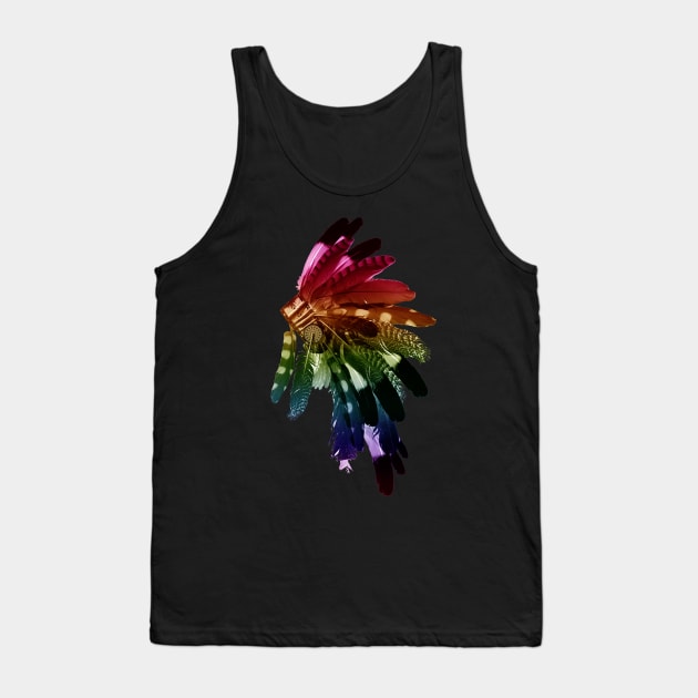 headdress Tank Top by BekimART